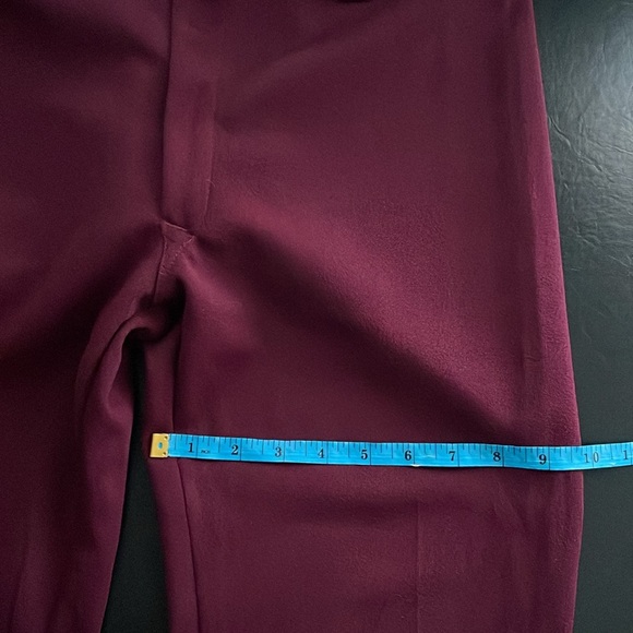 70s Vintage London Look Bell Bottom Flare Trouser Pant Made in Canada Slim Thigh - Picture 9 of 9